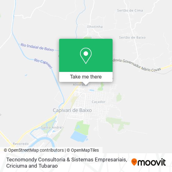 Tecnomondy Consultoria & Sistemas Empresariais map