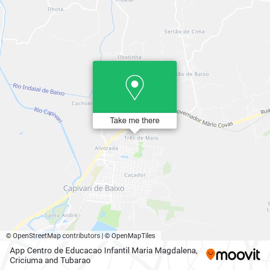 App Centro de Educacao Infantil Maria Magdalena map