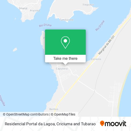 Residencial Portal da Lagoa map