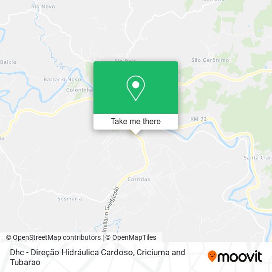 Dhc - Direção Hidráulica Cardoso map