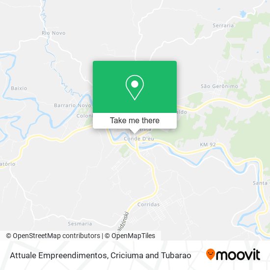 Mapa Attuale Empreendimentos