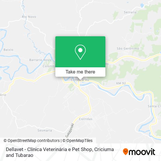 Dellavet - Clínica Veterinária e Pet Shop map