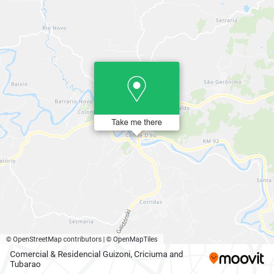 Comercial & Residencial Guizoni map