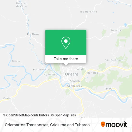Orlemattos Transportes map