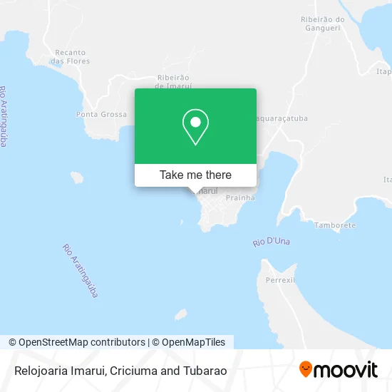 Relojoaria Imarui map