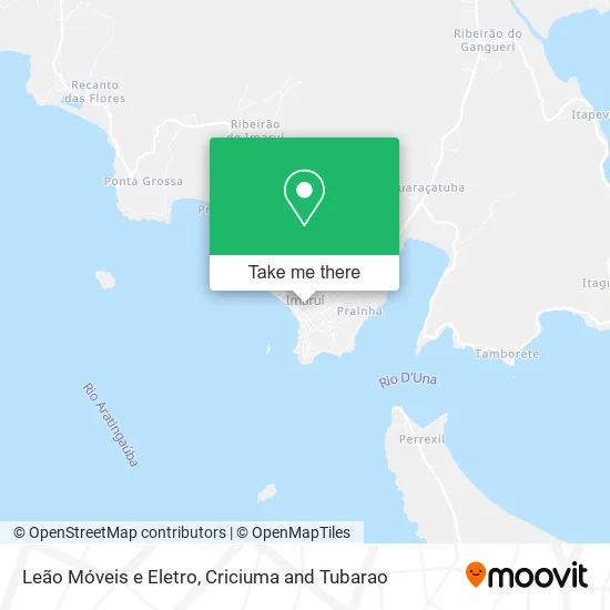 Leão Móveis e Eletro map