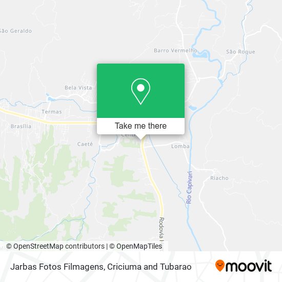 Jarbas Fotos Filmagens map