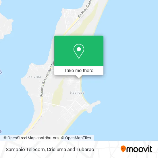 Sampaio Telecom map