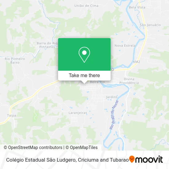 Colégio Estadual São Ludgero map