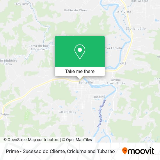 Prime - Sucesso do Cliente map