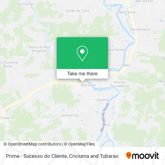Prime - Sucesso do Cliente map