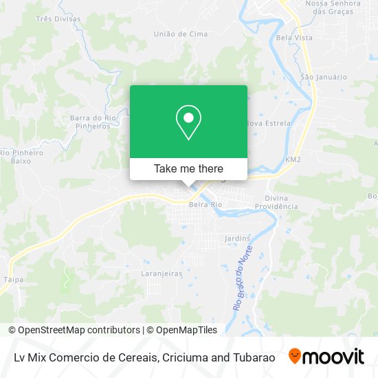 Lv Mix Comercio de Cereais map