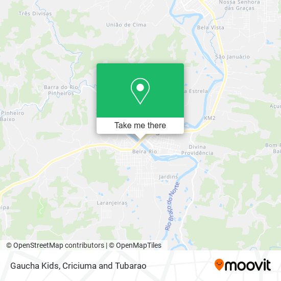 Gaucha Kids map