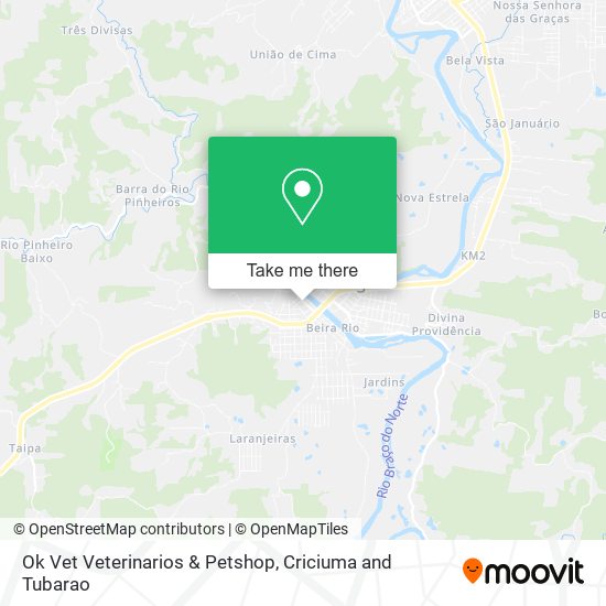 Ok Vet Veterinarios & Petshop map