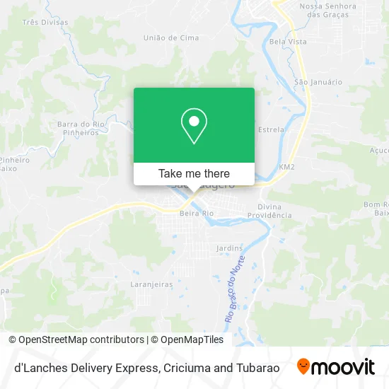 d'Lanches Delivery Express map