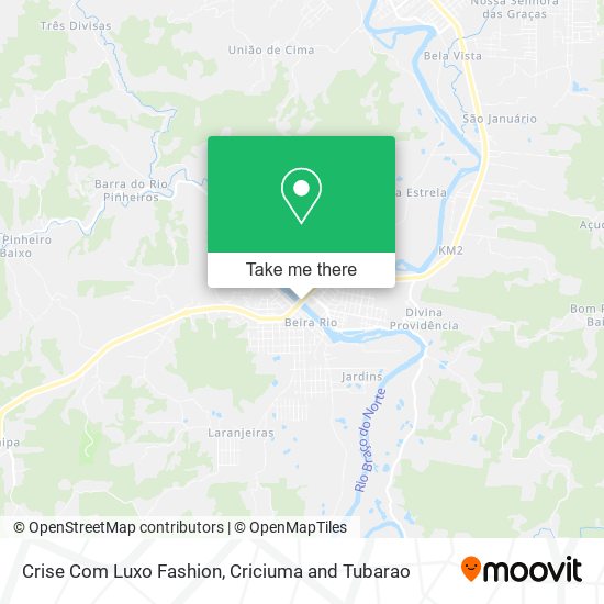 Crise Com Luxo Fashion map