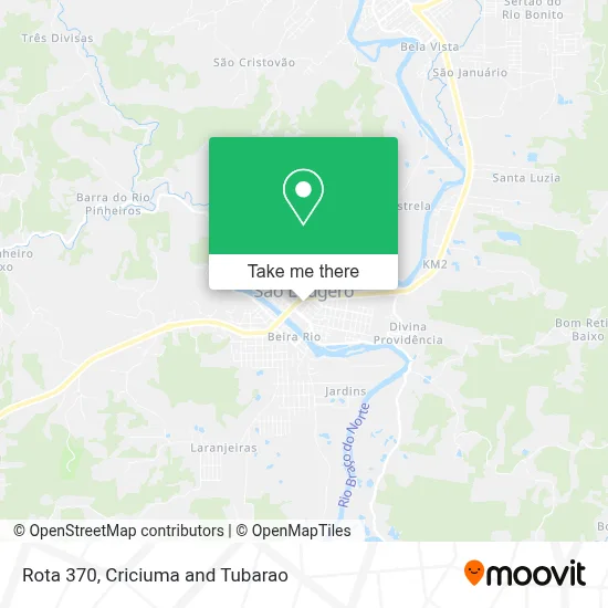 Rota 370 map