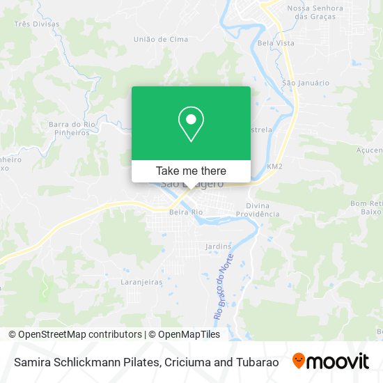 Samira Schlickmann Pilates map