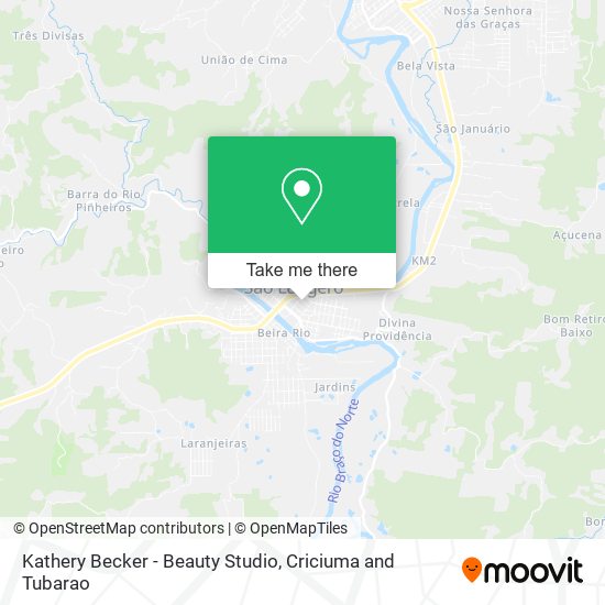 Kathery Becker - Beauty Studio map