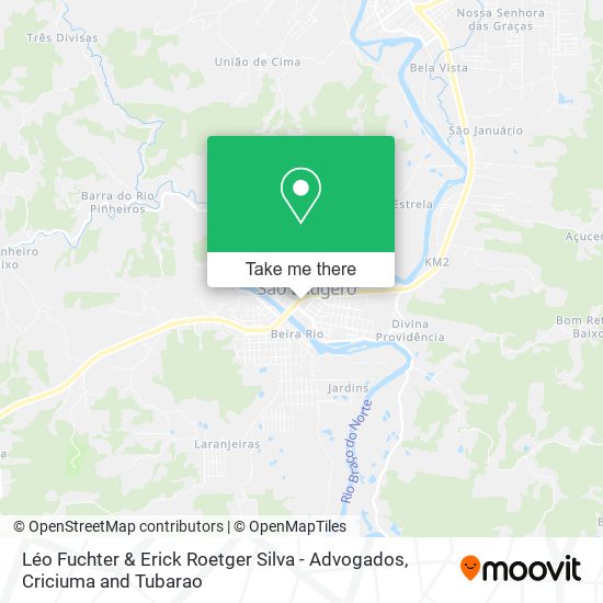 Léo Fuchter & Erick Roetger Silva - Advogados map