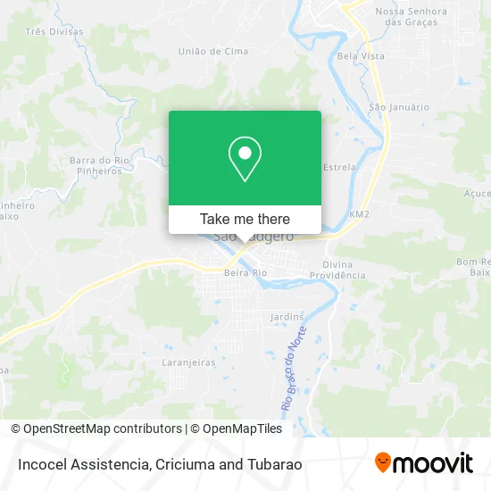 Incocel Assistencia map