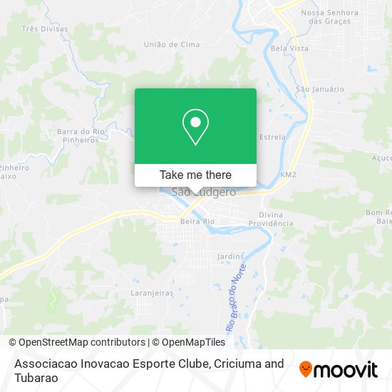 Associacao Inovacao Esporte Clube map