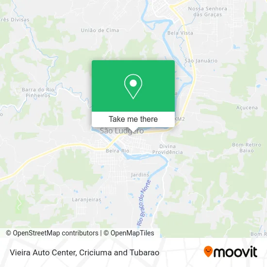 Vieira Auto Center map