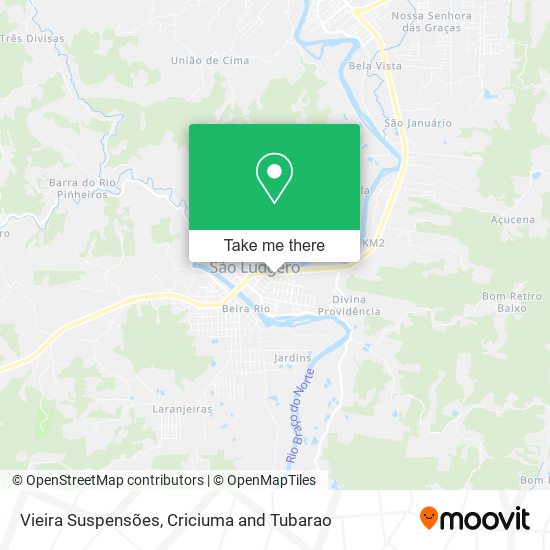 Vieira Suspensões map