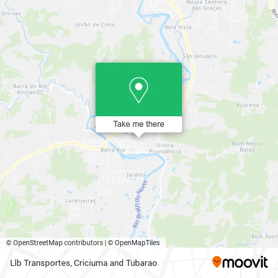Llb Transportes map