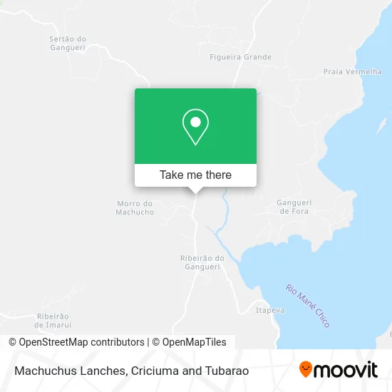 Machuchus Lanches map