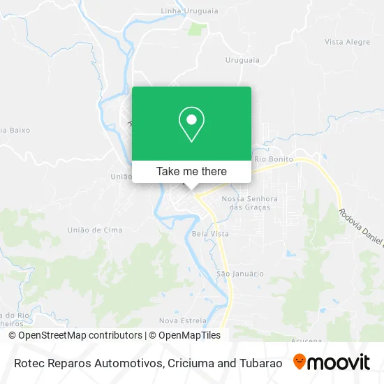 Rotec Reparos Automotivos map