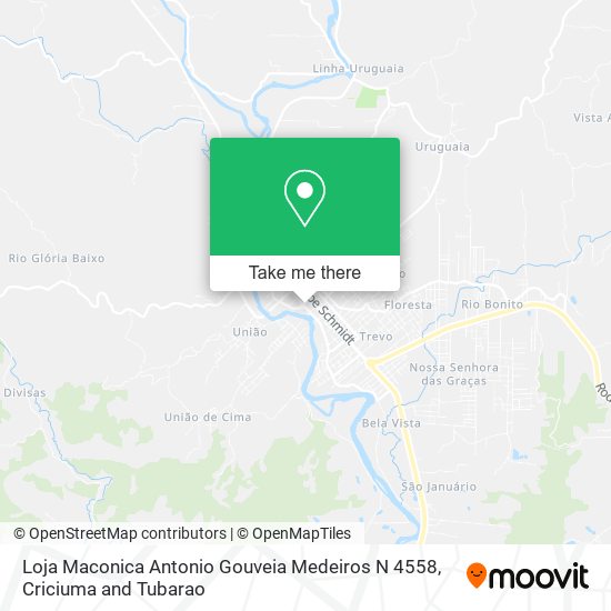 Loja Maconica Antonio Gouveia Medeiros N 4558 map