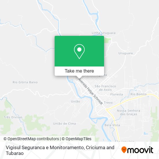 Vigisul Seguranca e Monitoramento map