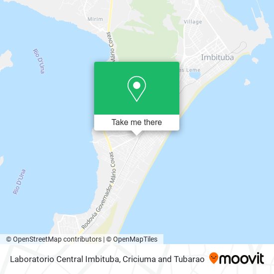 Laboratorio Central Imbituba map