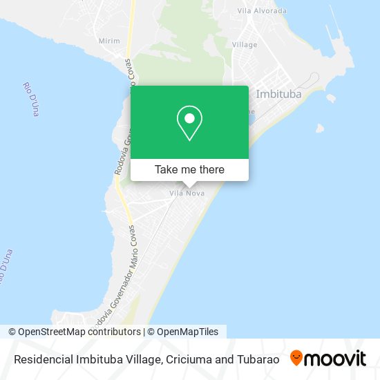 Residencial Imbituba Village map