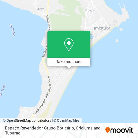 Espaço Revendedor Grupo Boticário map