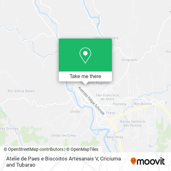 Atelie de Paes e Biscoitos Artesanais V map