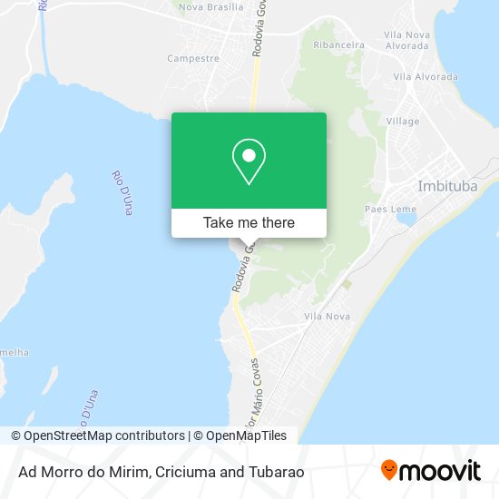 Ad Morro do Mirim map