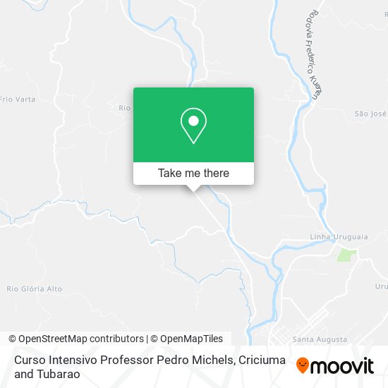 Curso Intensivo Professor Pedro Michels map
