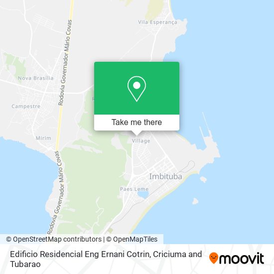 Edificio Residencial Eng Ernani Cotrin map