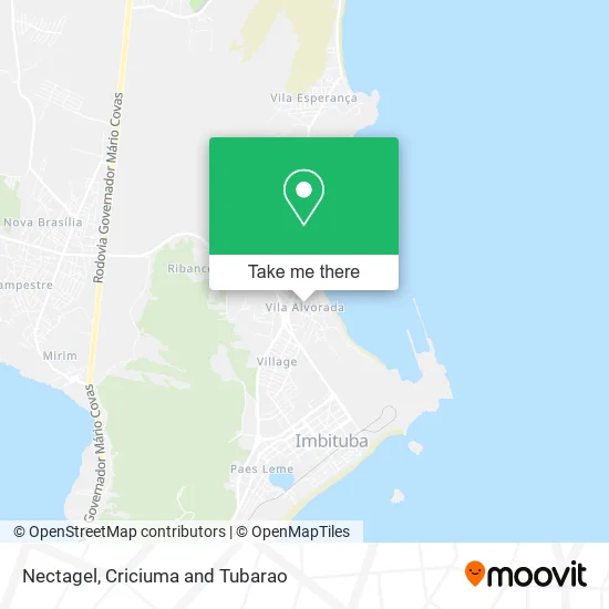 Nectagel map