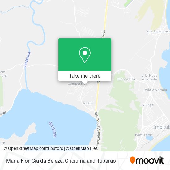 Maria Flor, Cia da Beleza map