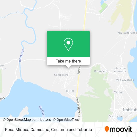 Rosa Mística Camisaria map