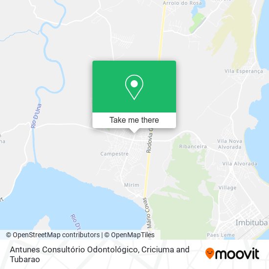 Antunes Consultório Odontológico map