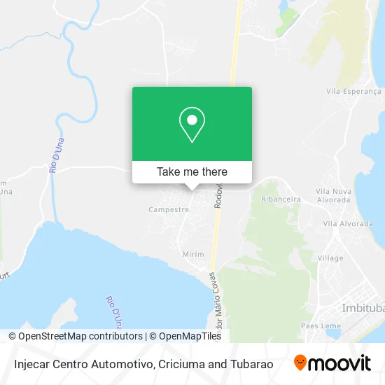 Injecar Centro Automotivo map