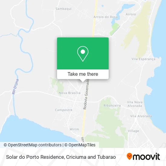 Solar do Porto Residence map