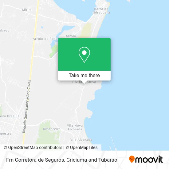 Fm Corretora de Seguros map