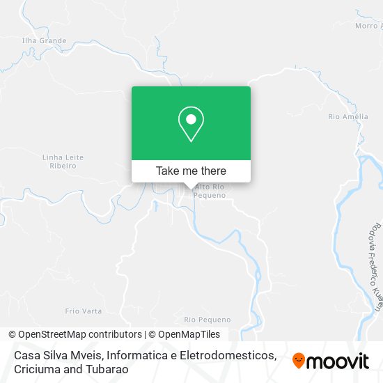 Casa Silva Mveis, Informatica e Eletrodomesticos map