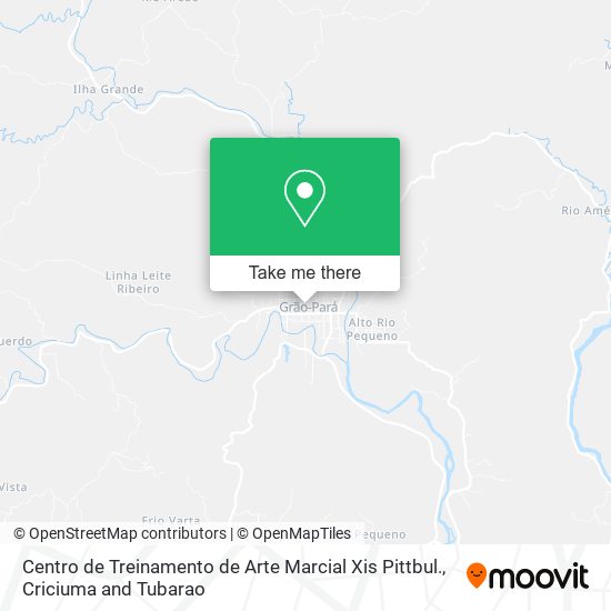 Centro de Treinamento de Arte Marcial Xis Pittbul. map