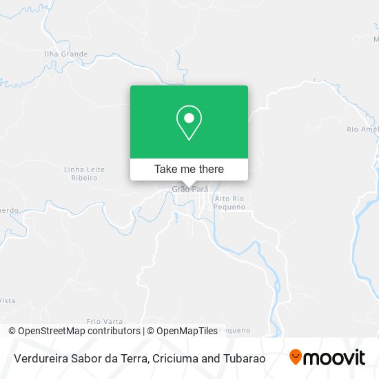 Verdureira Sabor da Terra map